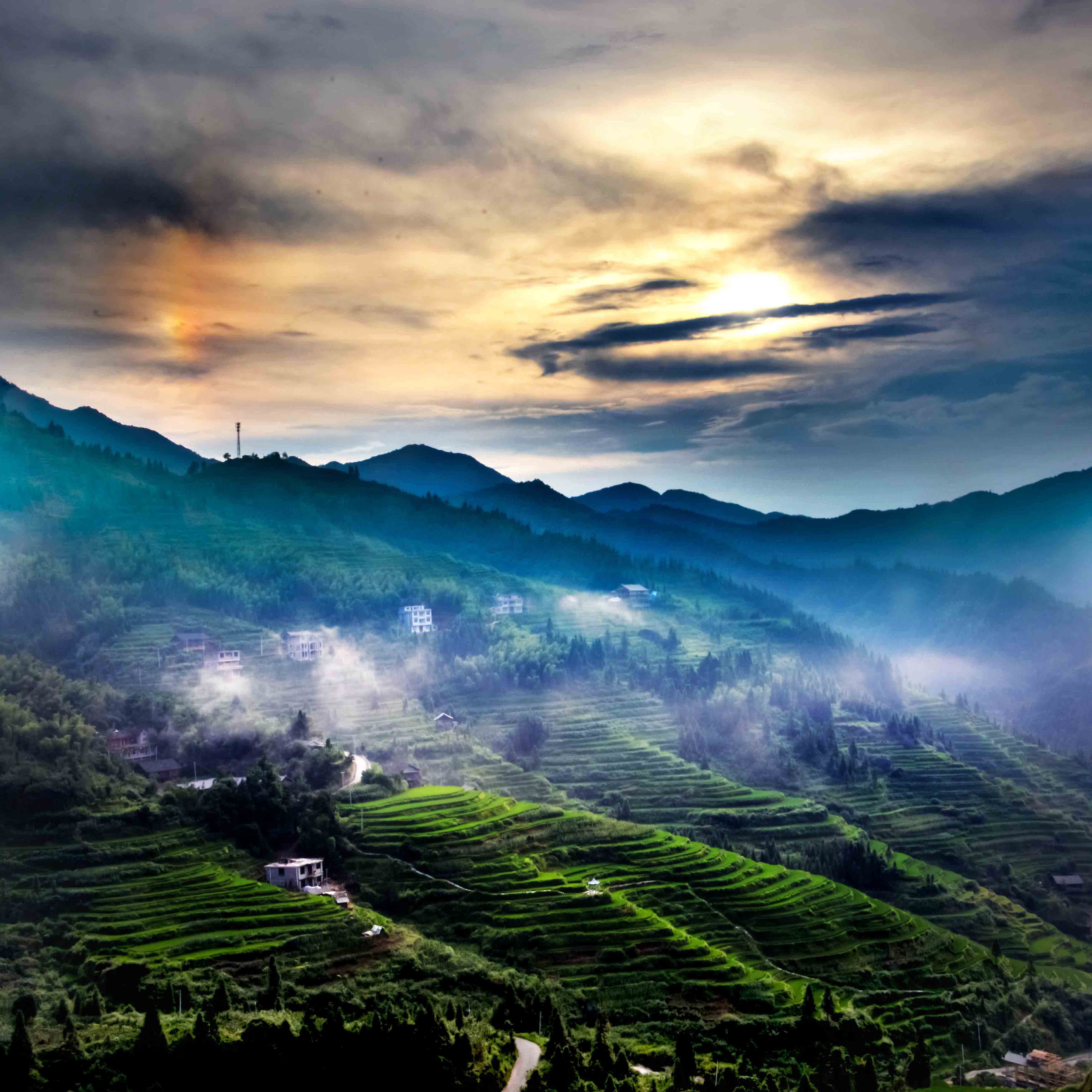 隆回虎形山花瑶风景区图片