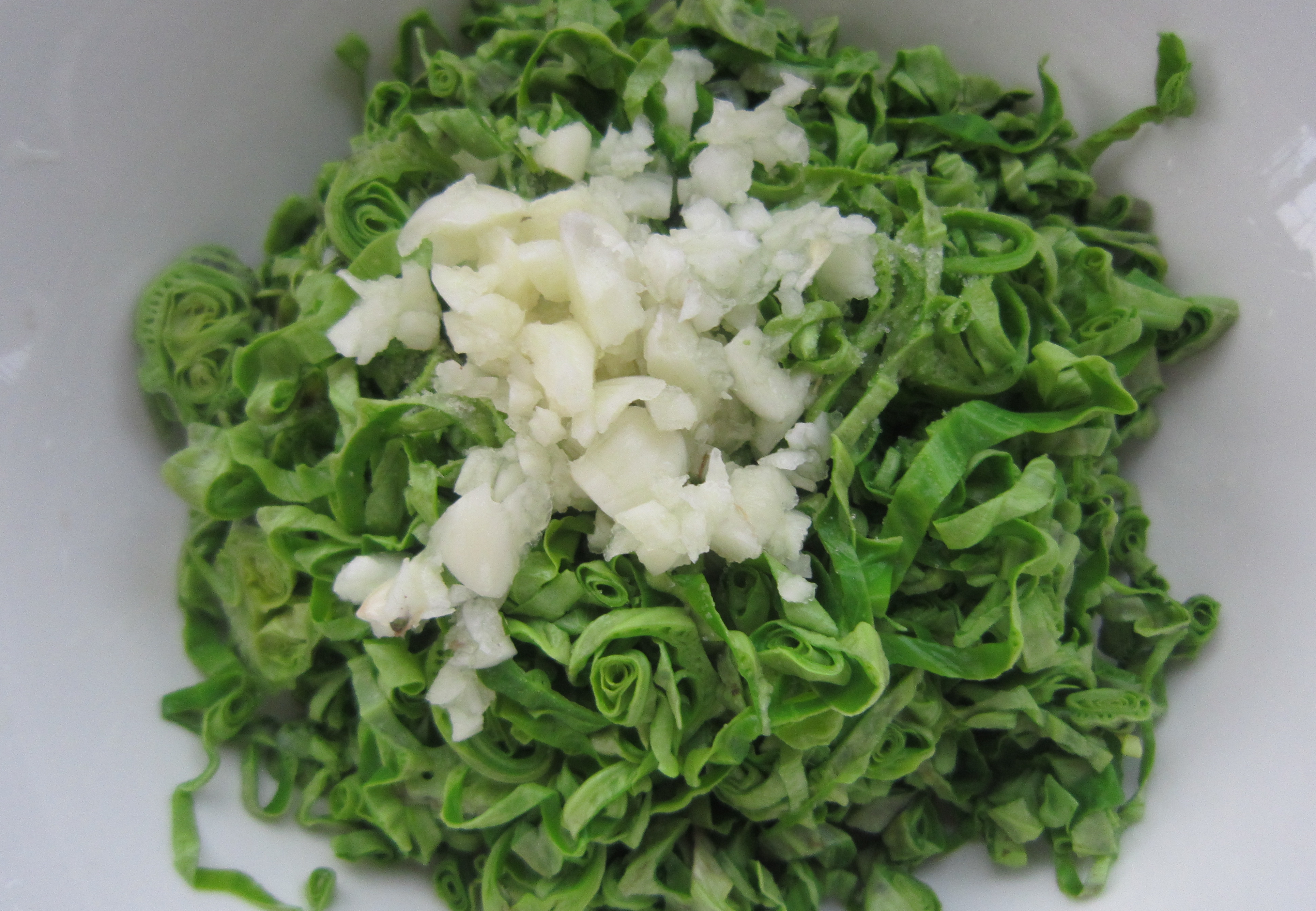 凉拌荷叶尖营养丰富想做出来的没有苦涩味这几点很关键