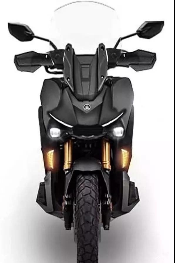 雅马哈踏板adv图片曝光车辆很酷车友别想太多了