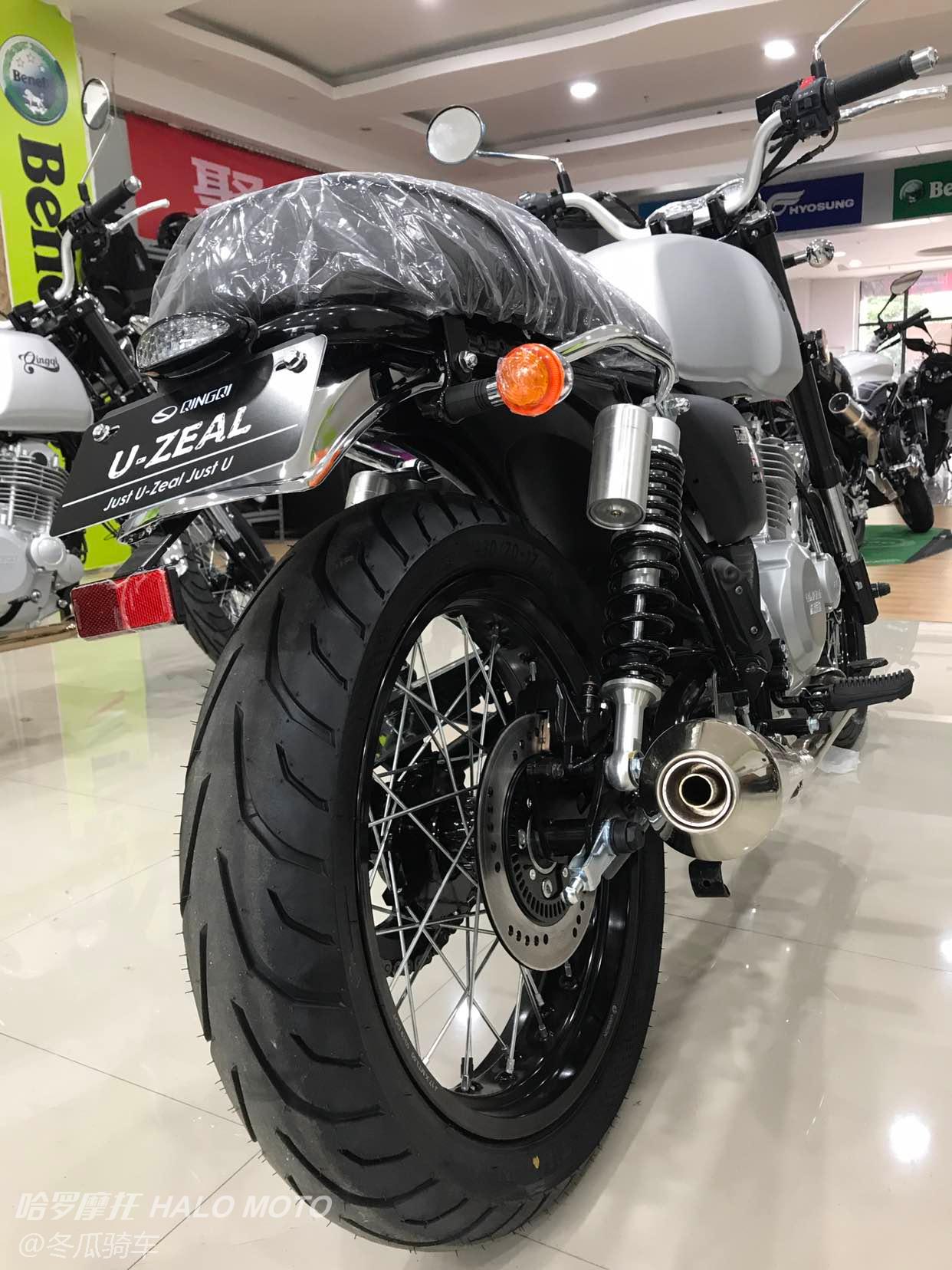 轻骑大韩u侠250开箱了