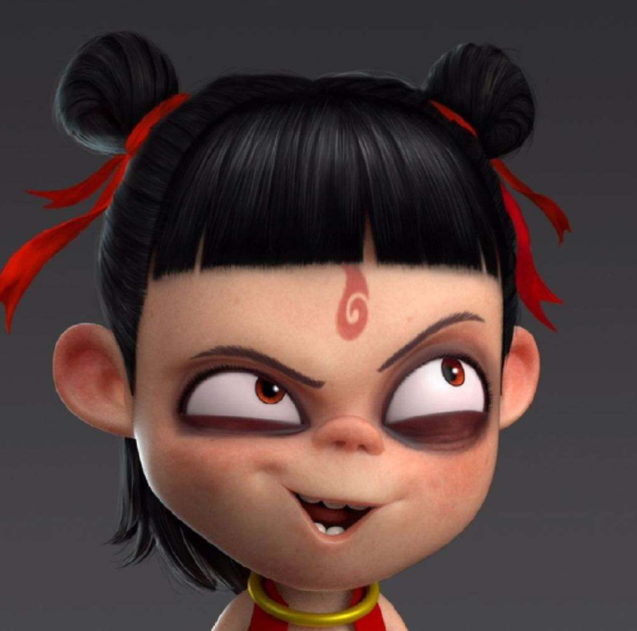 他给洗脑了,这一版的哪吒和其他版的都不一样,他改变了以往乖巧的形象