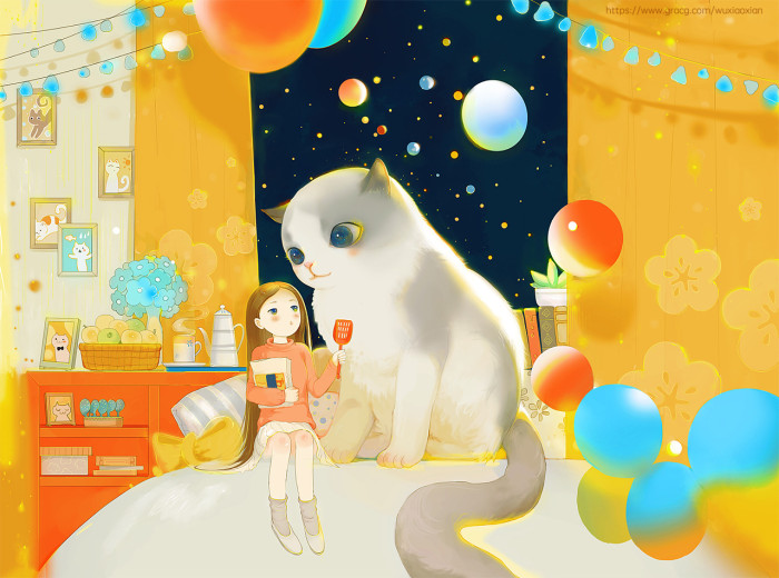 国内知名的绘本画师她空灵治愈的画风温暖了无数人