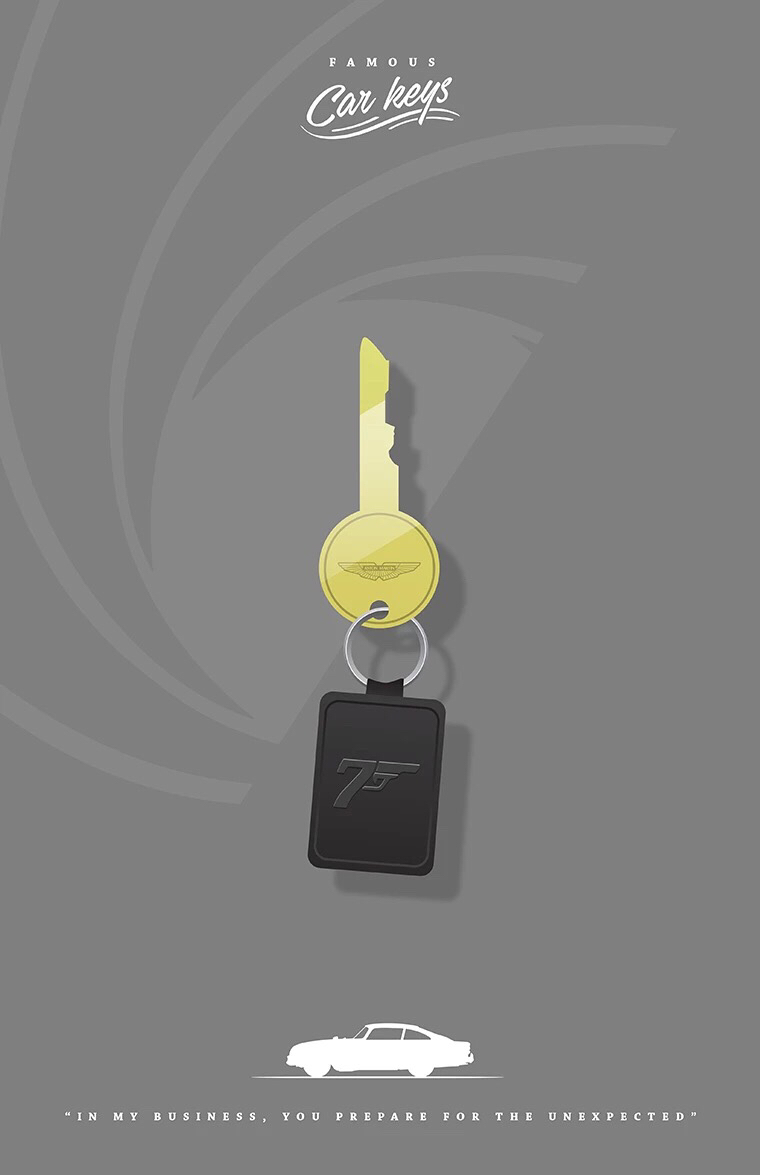 电影中出现的经典车钥匙设计