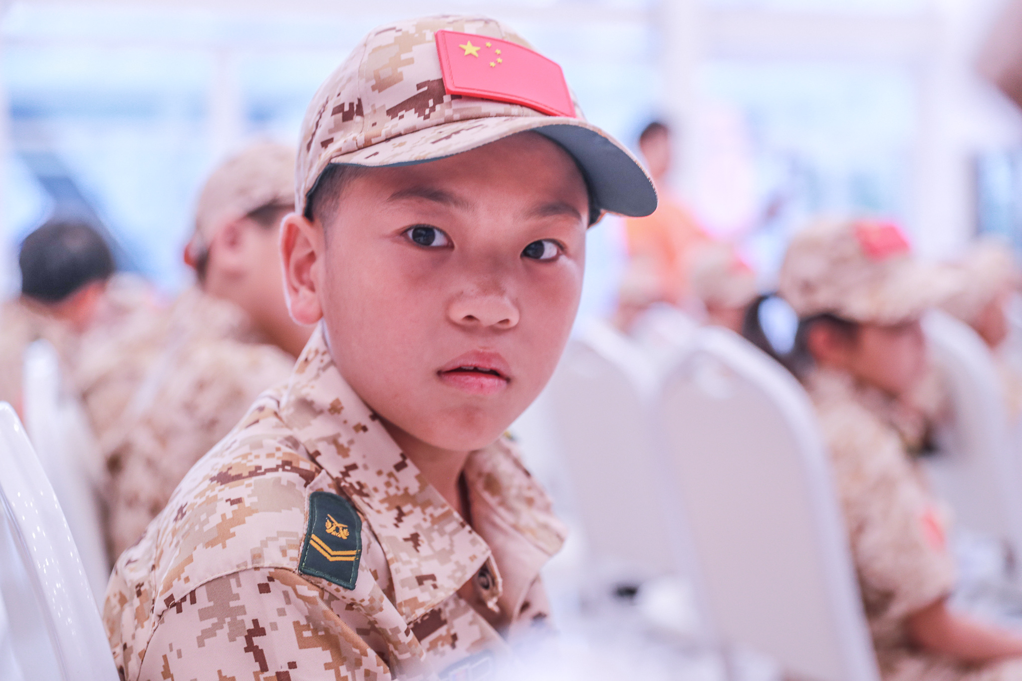 马一茗的2019中国少年军开营第一天