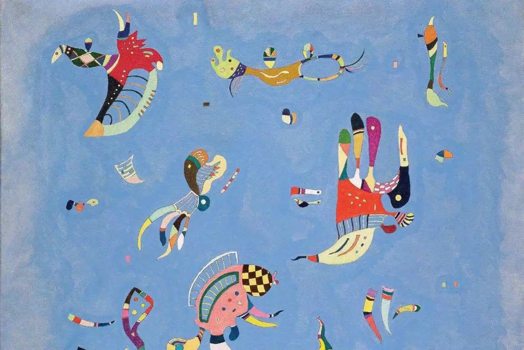 冷抽象的另一端康定斯基