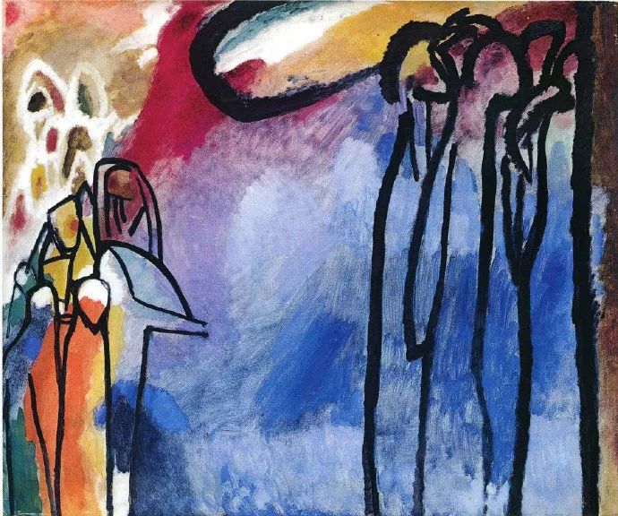 冷抽象的另一端康定斯基