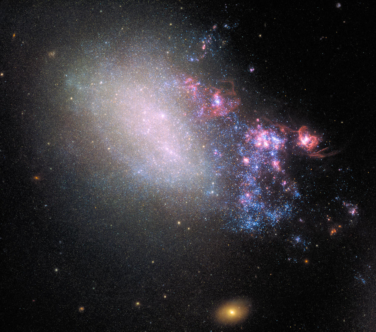 不规则星系ngc 4485