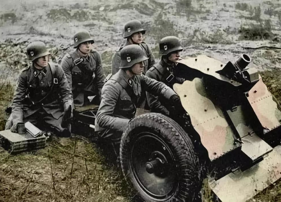 德国战争之神从50毫米到150毫米二战德军主流步兵支援火炮