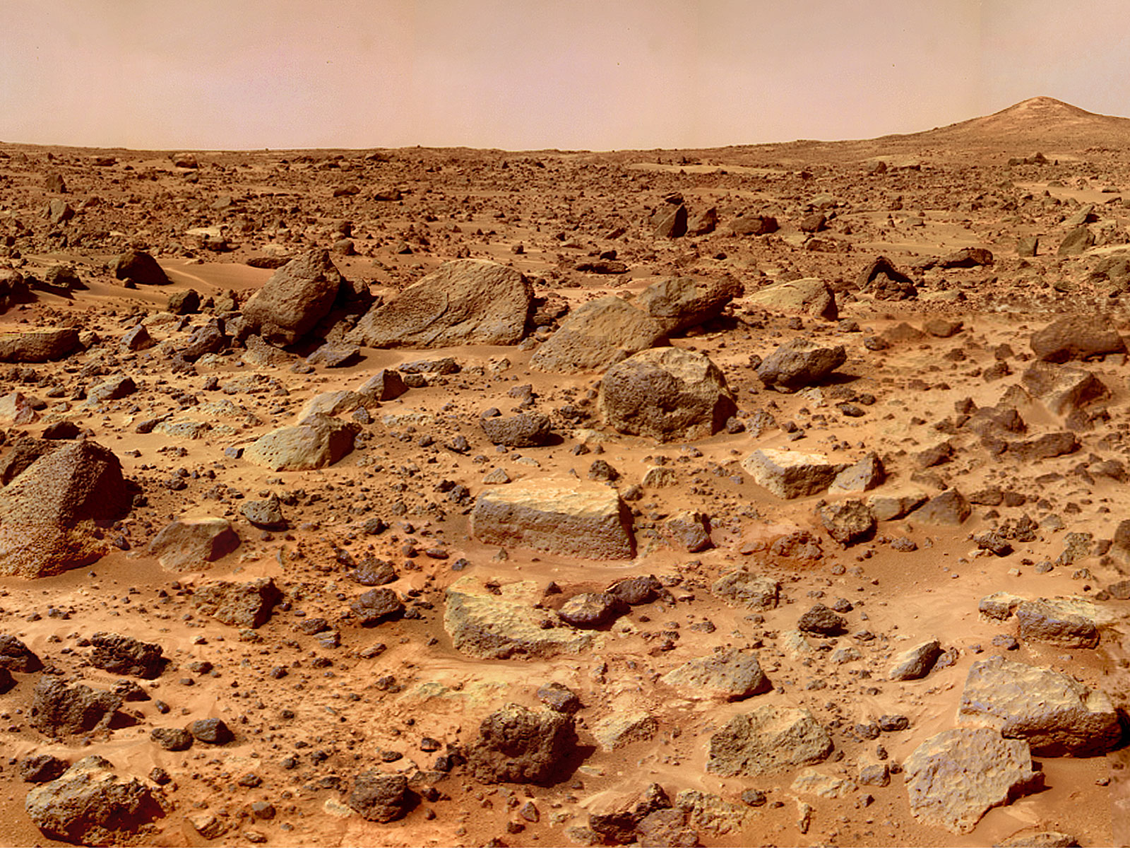 火星真实地貌