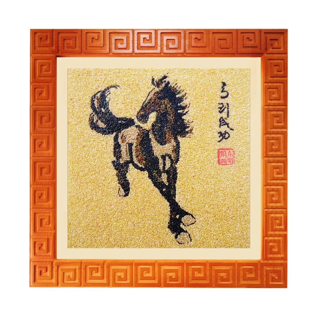 东明粮画——五谷杂粮的神奇碰撞_人民号
