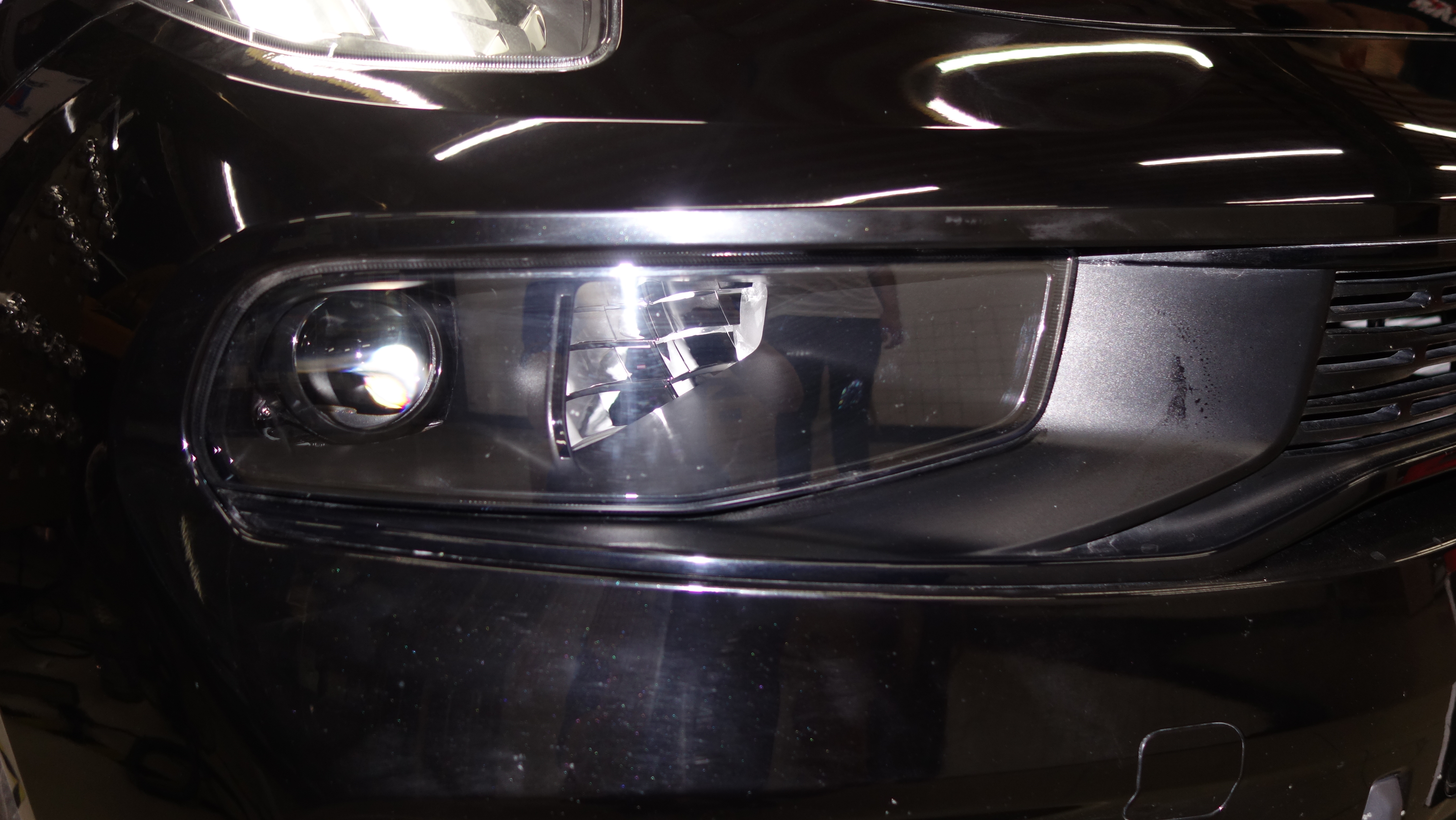 领克0123全led大灯总成升级双光透镜海5