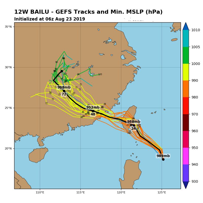 台风白鹿或25日凌晨登陆福建沿海将迎大暴雨