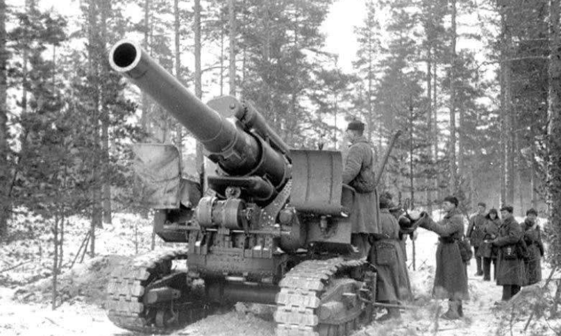 苏芬战争中的B-4型榴弹炮