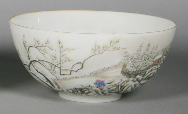 收藏民国瓷器,应以标新立异的珠山八友风格为主,前几年已有研究成果