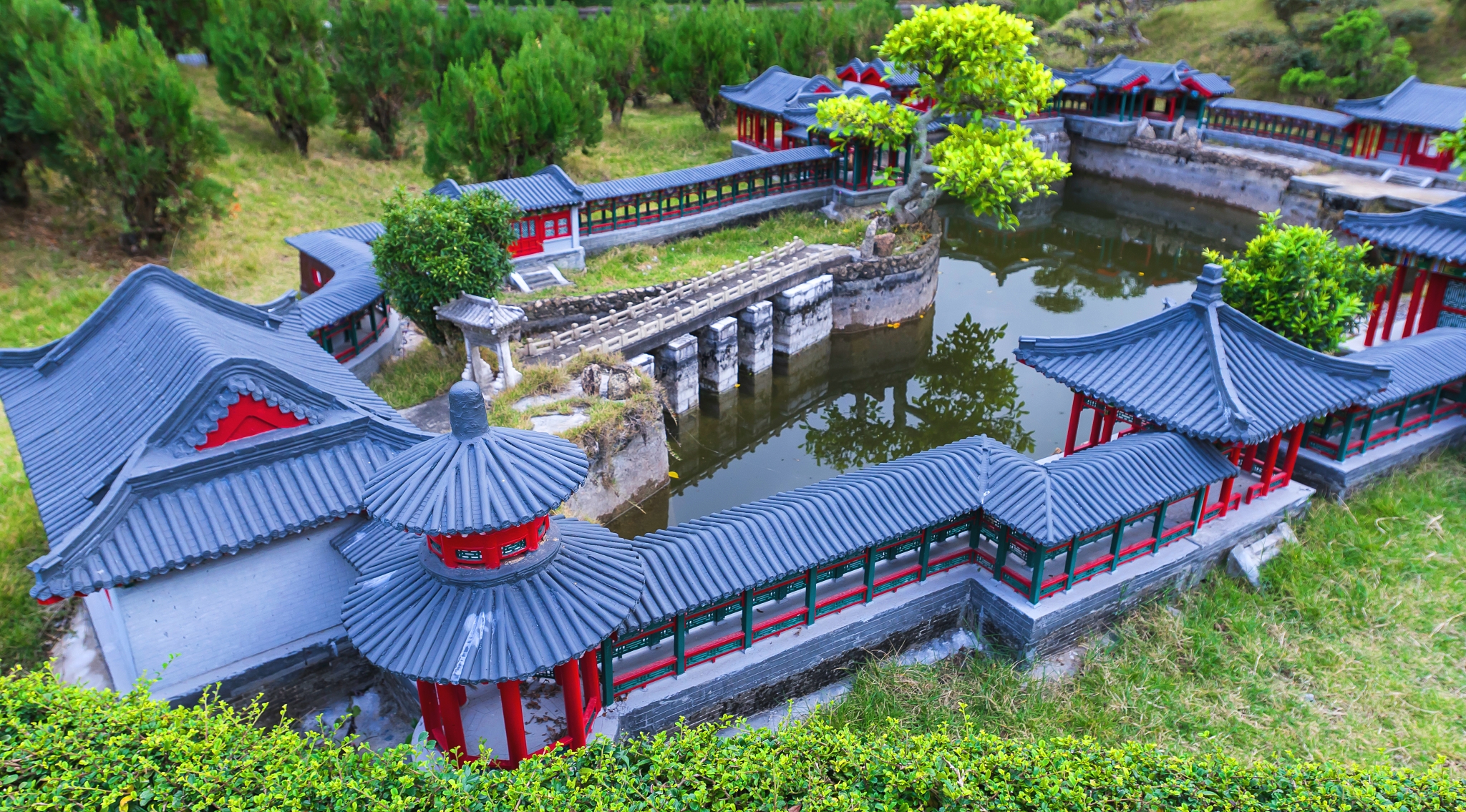 古典园林之美微缩景观