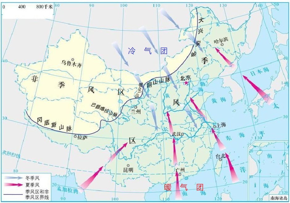 为什么冷暖气团的发源地都是相对高压