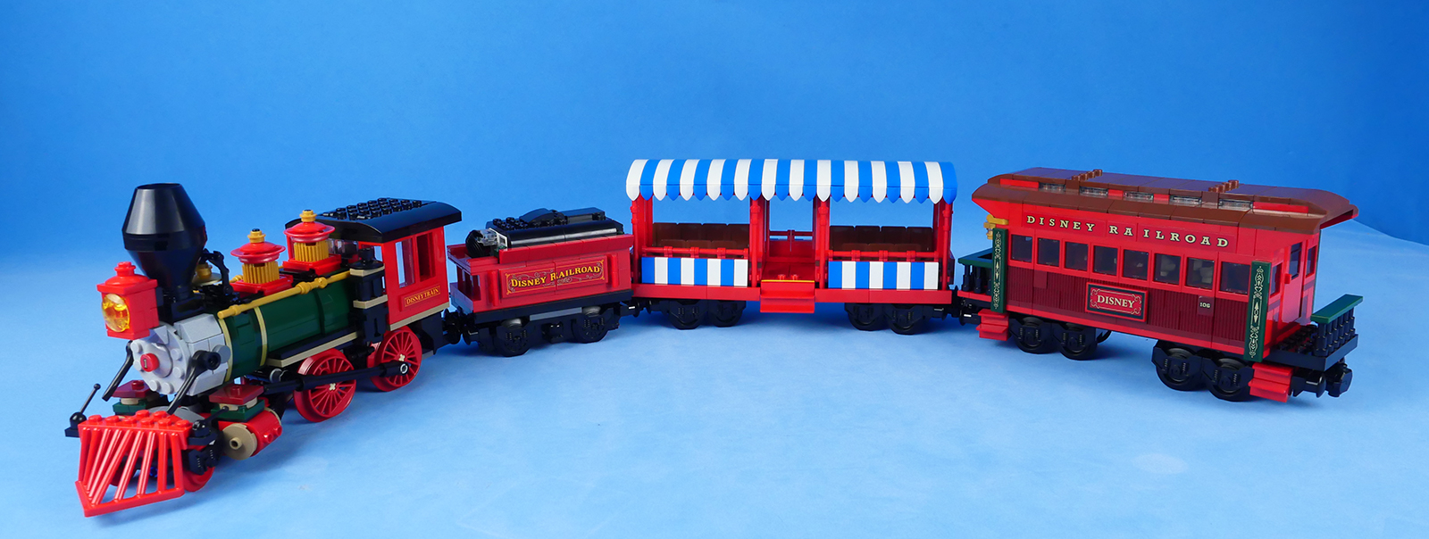 乐园深处汽笛鸣乐高71044迪士尼列车图文评测