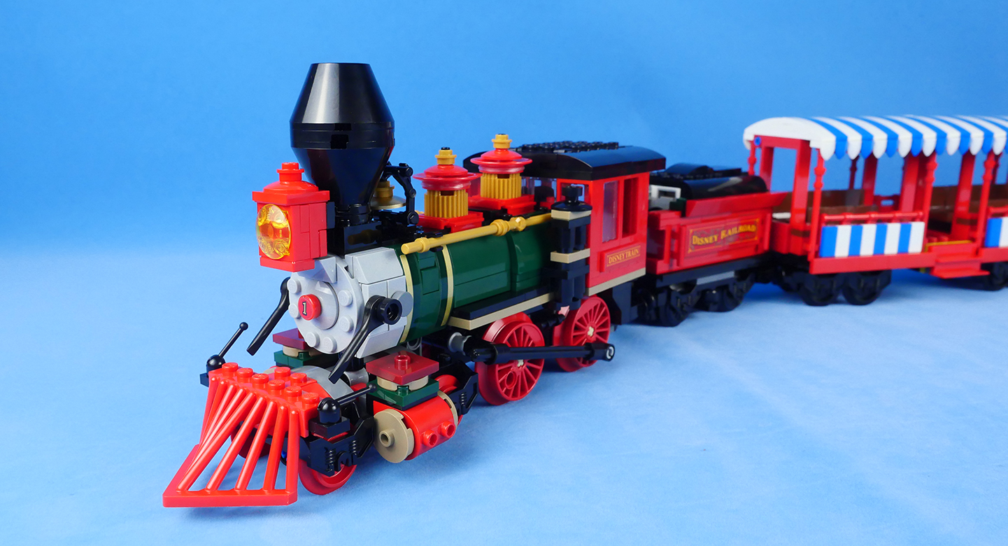 乐园深处汽笛鸣乐高71044迪士尼列车图文评测