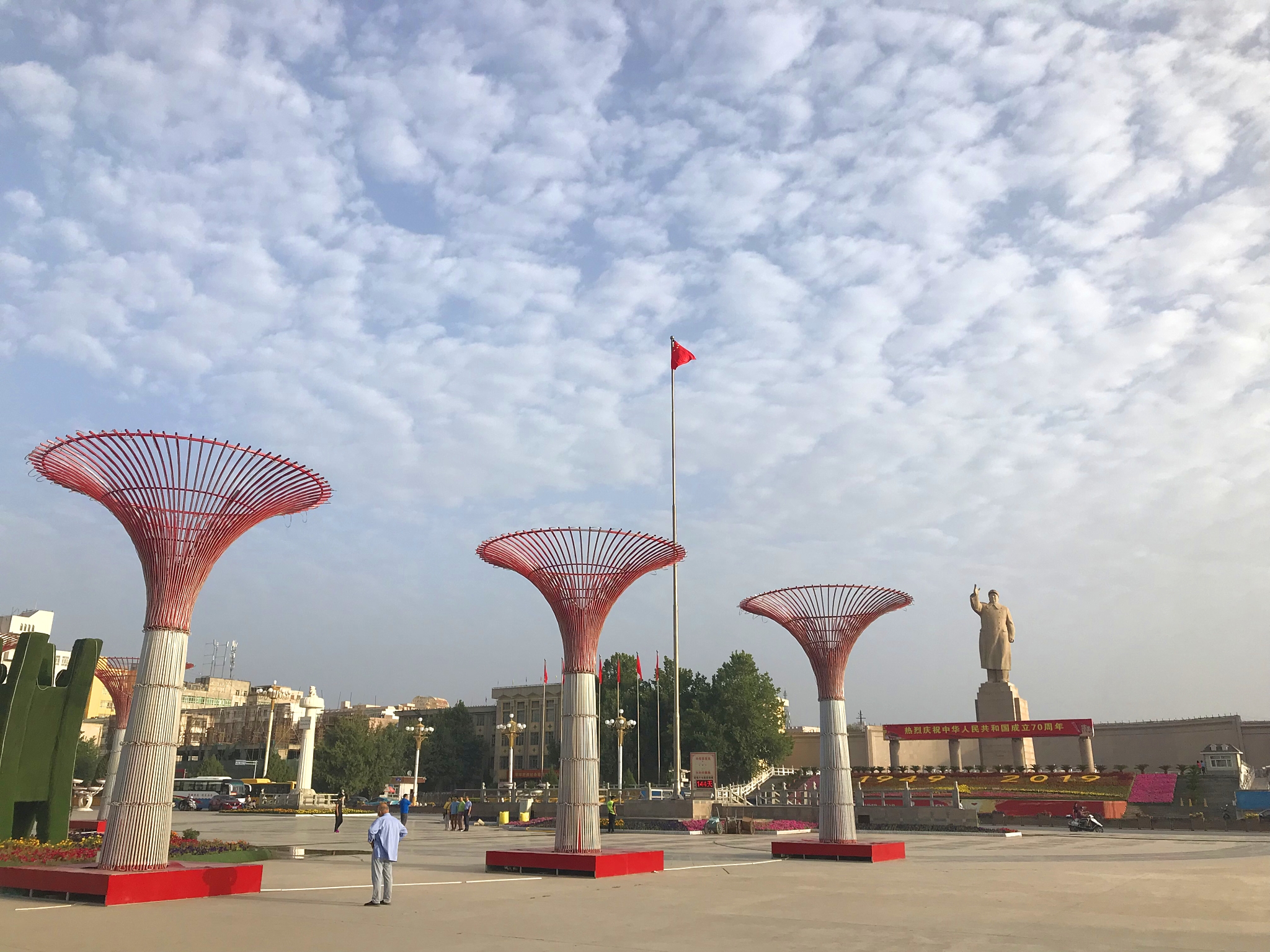 喀什人民广场公园图片