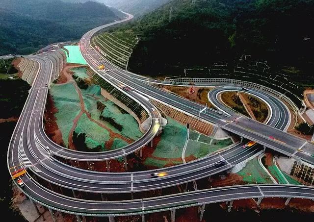 刚刚两徽高速通车试运营航拍美图来啦