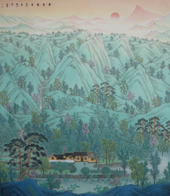 南岳衡山,字希远,子实,号南岳山人,九龙樵夫,中国实力派国画家,油画家