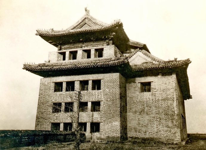 消失的老北京城门城墙系列组图内城九门之二德胜门