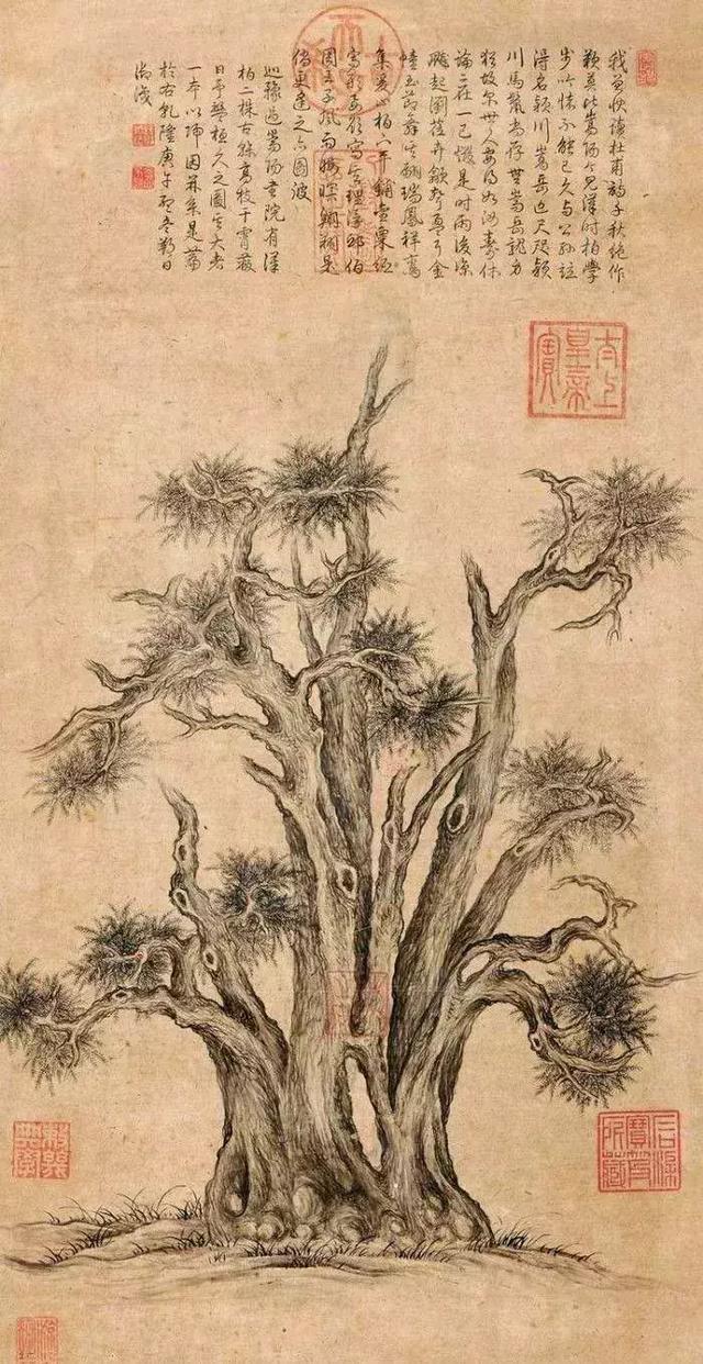 被乾隆毁的10大名画图片