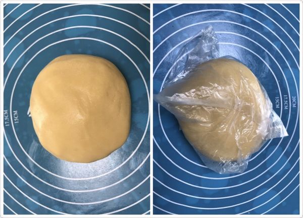 「美食熊猫」红豆沙月饼最详细的步骤！色泽金黄，口感丰富，配方和做法齐全