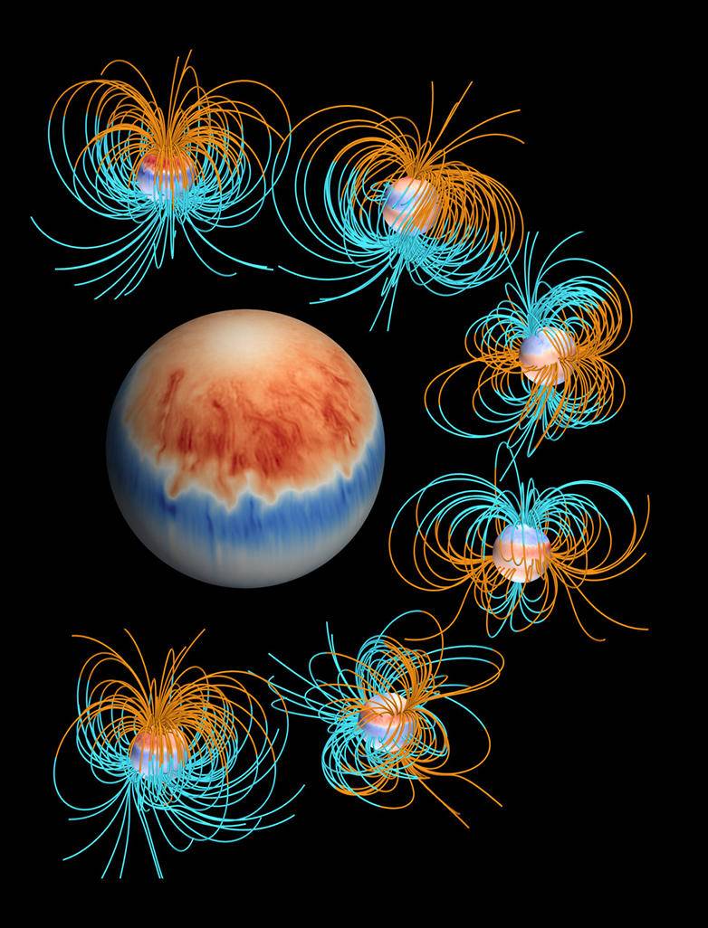 太阳或地球的磁场可以倒转吗如果真的倒转了我们又会怎样