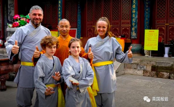 英国报姐■这群外国人在少林寺学完功夫，回国都没人敢惹了……