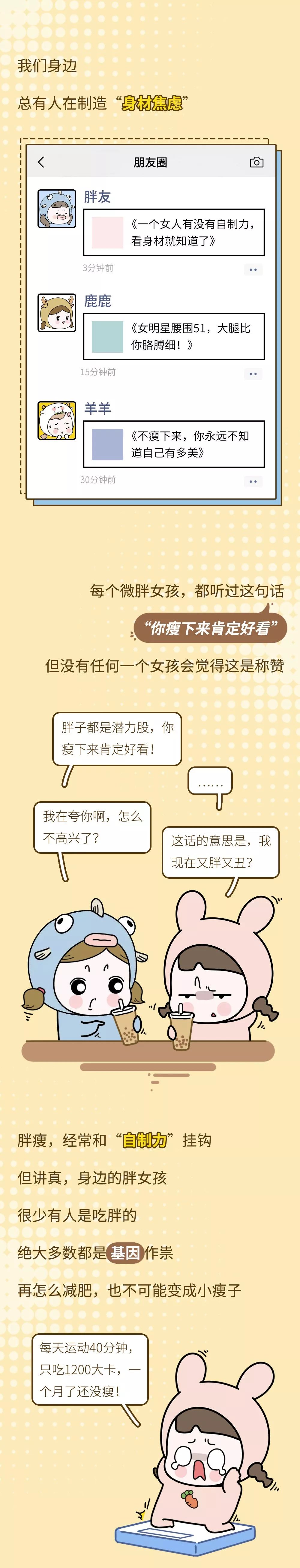 人民日报@「荐读」微胖女孩有多可爱？（100斤以下勿进）