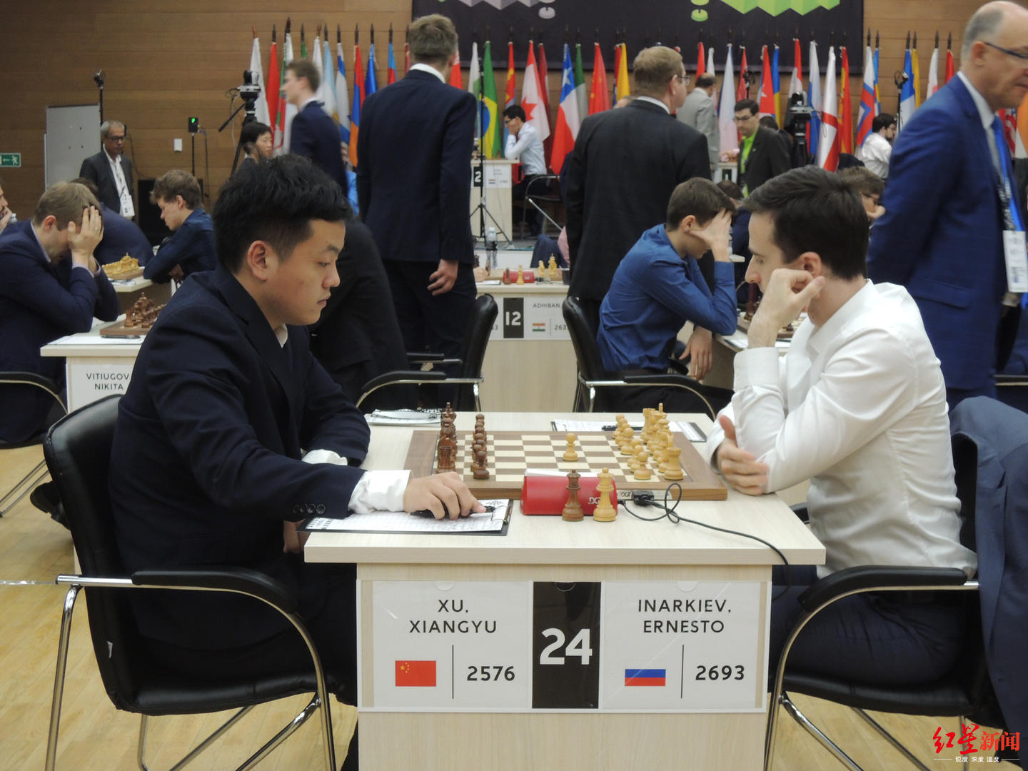 「红星新闻」国象世界杯 “棋城”又添彩 成都棋手许翔宇历史性闯入32强
