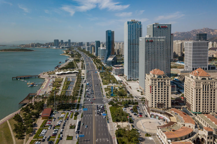 西海岸新区滨海大道