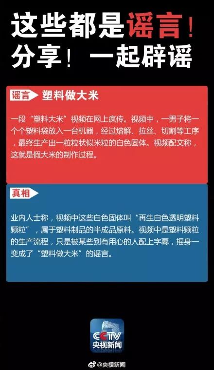 #中国质量万里行#扩散！这些是朋友圈广泛传播的谣言！别再被骗了！