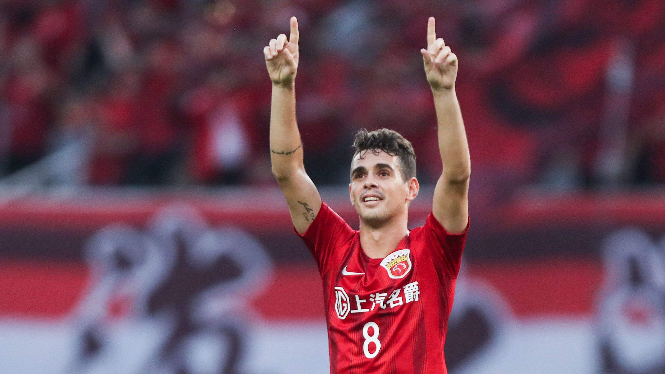 奥斯卡庆祝进球