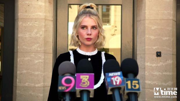 【时光网Mtime】奥斯卡影帝女友露西宝通写真腔调十足