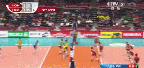 交汇点客户端■六连胜！中国女排3:2逆转巴西