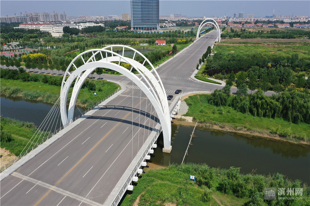 飞越博兴:"颜值""气质"俱佳 "通河达海 "渐在眼前_人民号