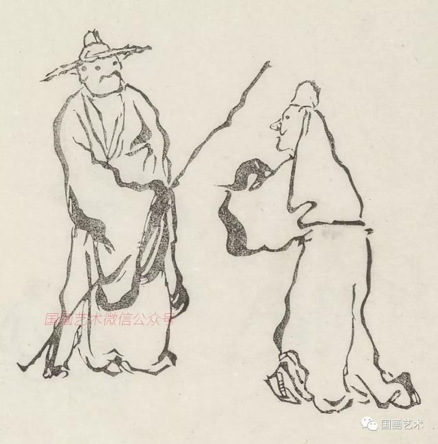 芥子园画传点景人物百式选录第三部分