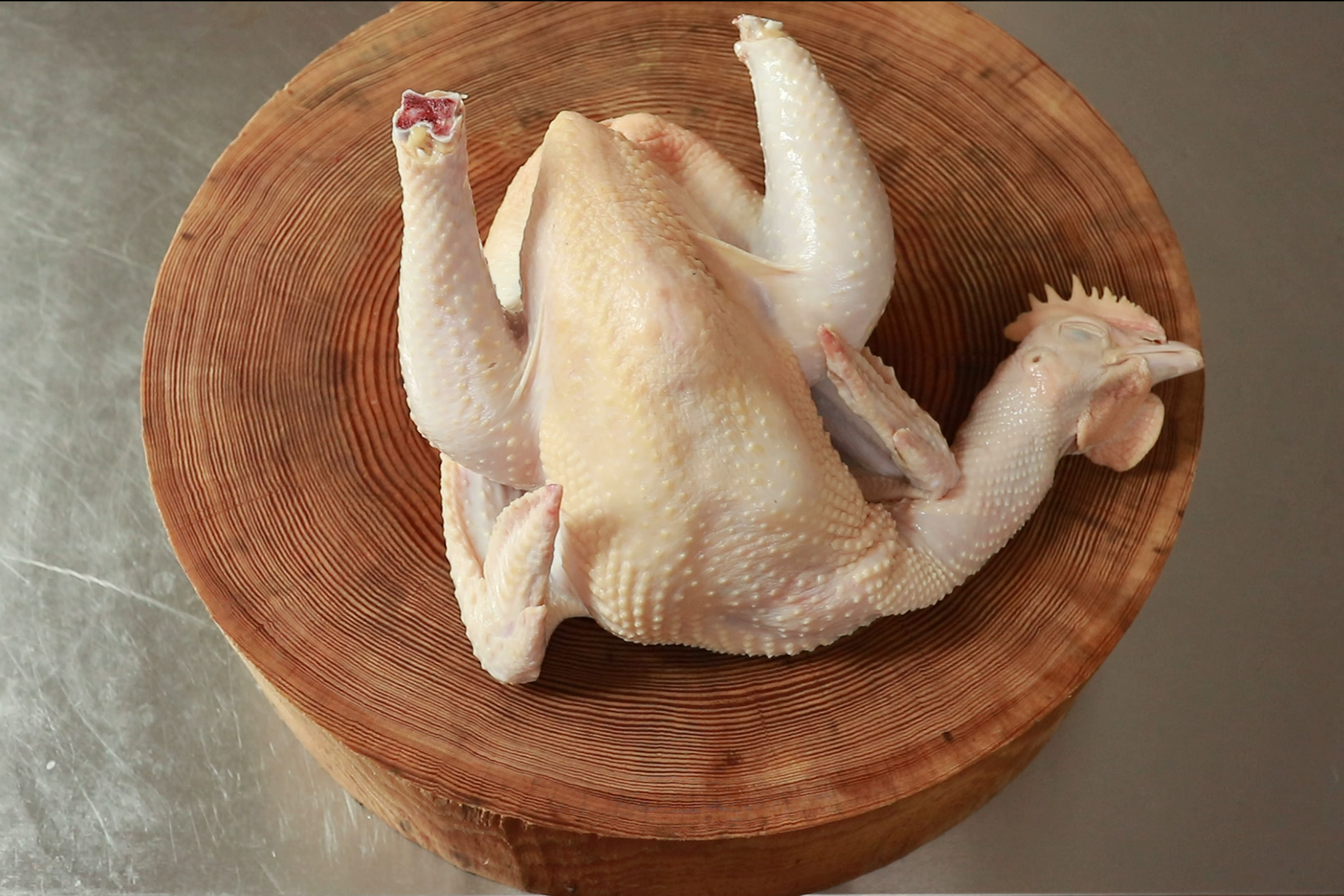 做好新疆椒麻鸡关键要80度煮鸡才能皮脆肉筋道