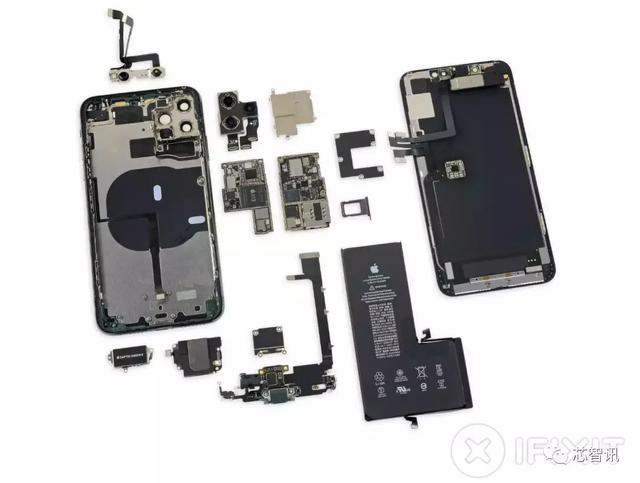 iphone11promax拆解内部元器件供应商曝光