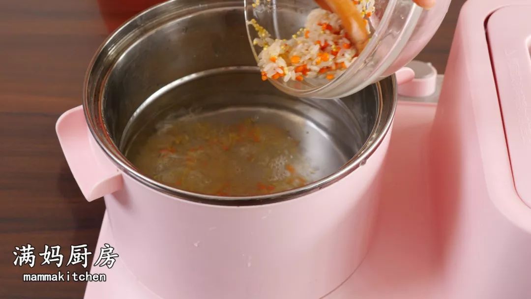 「满妈厨房」简单一碗粥，营养高，味鲜美，别让缺锌影响了宝宝的发育和胃口