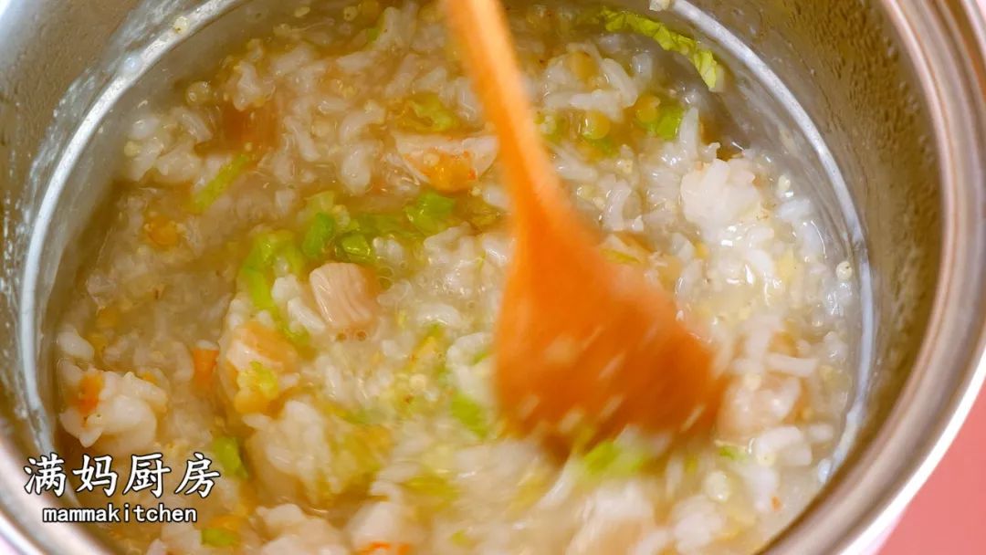 「满妈厨房」简单一碗粥，营养高，味鲜美，别让缺锌影响了宝宝的发育和胃口