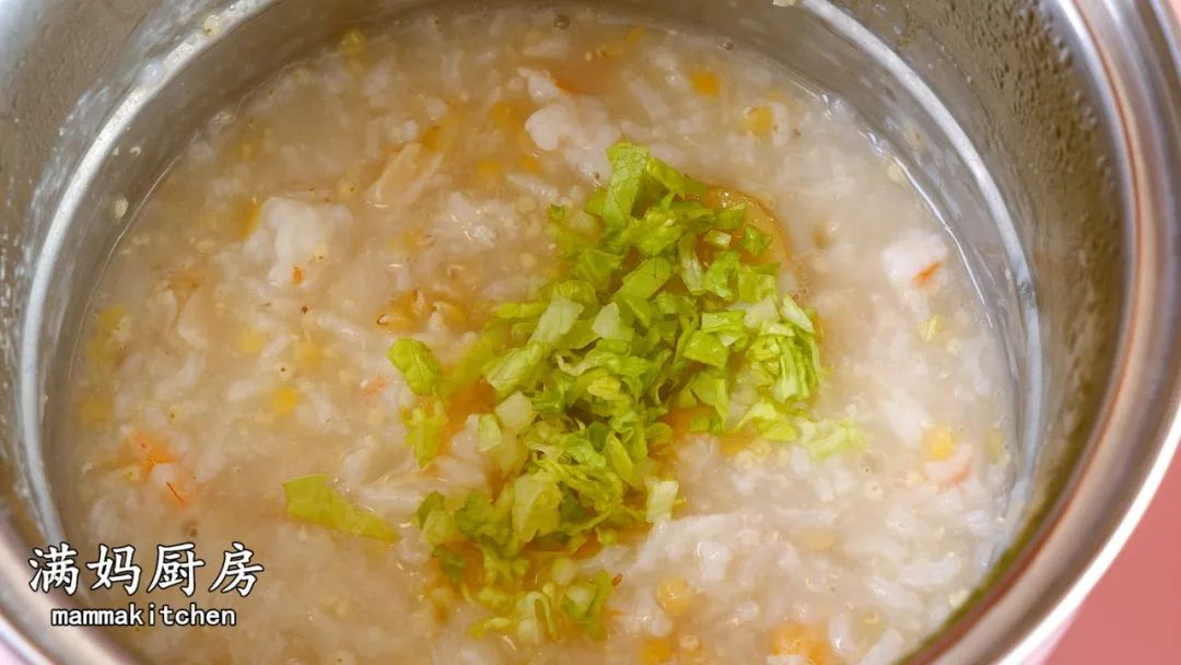 「满妈厨房」简单一碗粥，营养高，味鲜美，别让缺锌影响了宝宝的发育和胃口