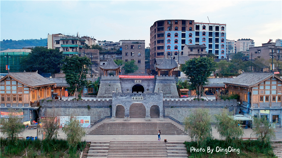 重庆木洞河街,千年前的古镇码头繁华即将回归,蕴含厚重文化底蕴_人民