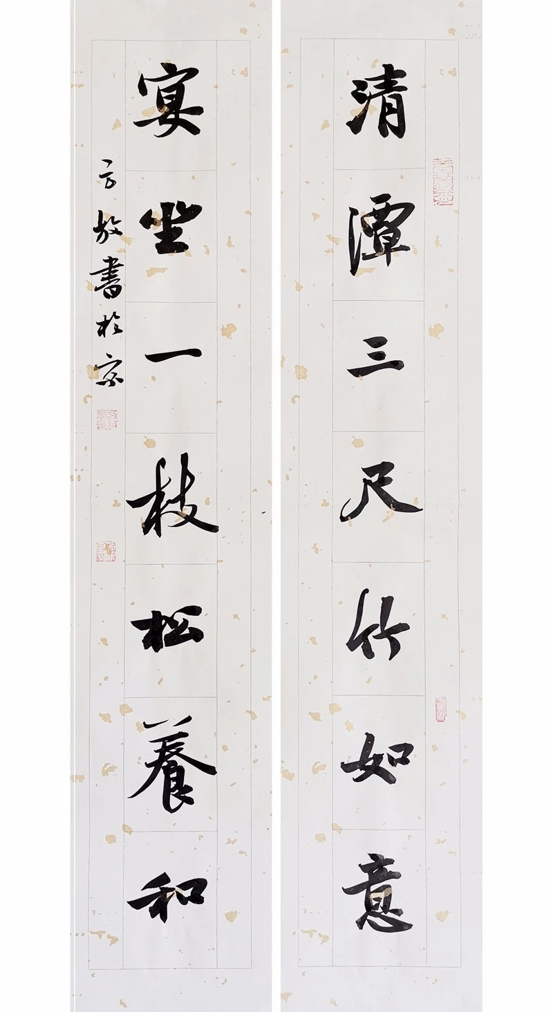 美女书法家方放书法书卷气十足字美人更美