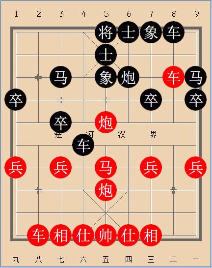 象棋古谱金鹏十八变全局篇第15局中炮直车破右单提马局