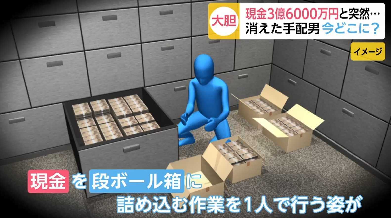 「红星新闻」近3.6亿日元被盗大案 嫌犯一个人如何搬运那么多现金？