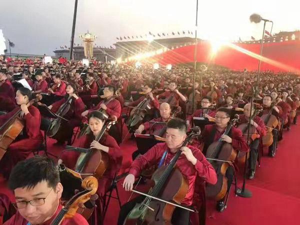 【中央纪委国家监委网站】现场直击｜千人交响在天安门广场华彩绽放