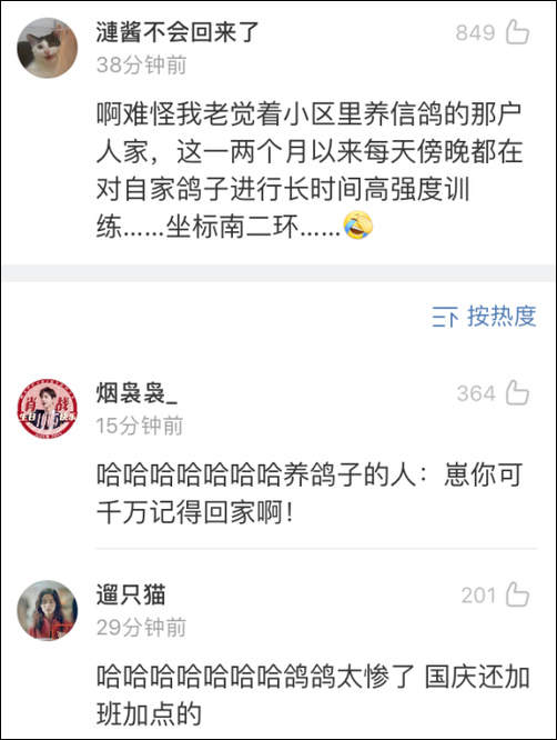 #经济日报#阅兵式放飞7万只和平鸽全是找市民借的 网友：自家的小鸽子已到家